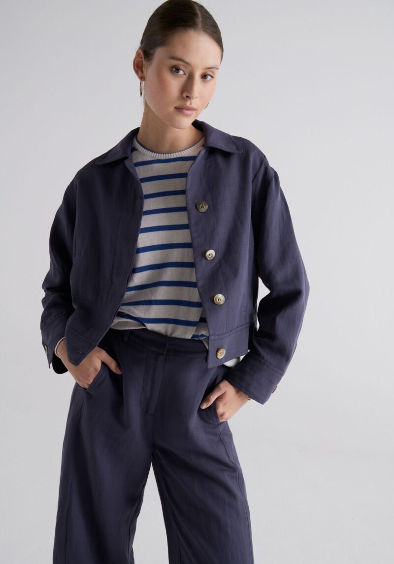 POL Clothing Willa Striped Knit - Image 2