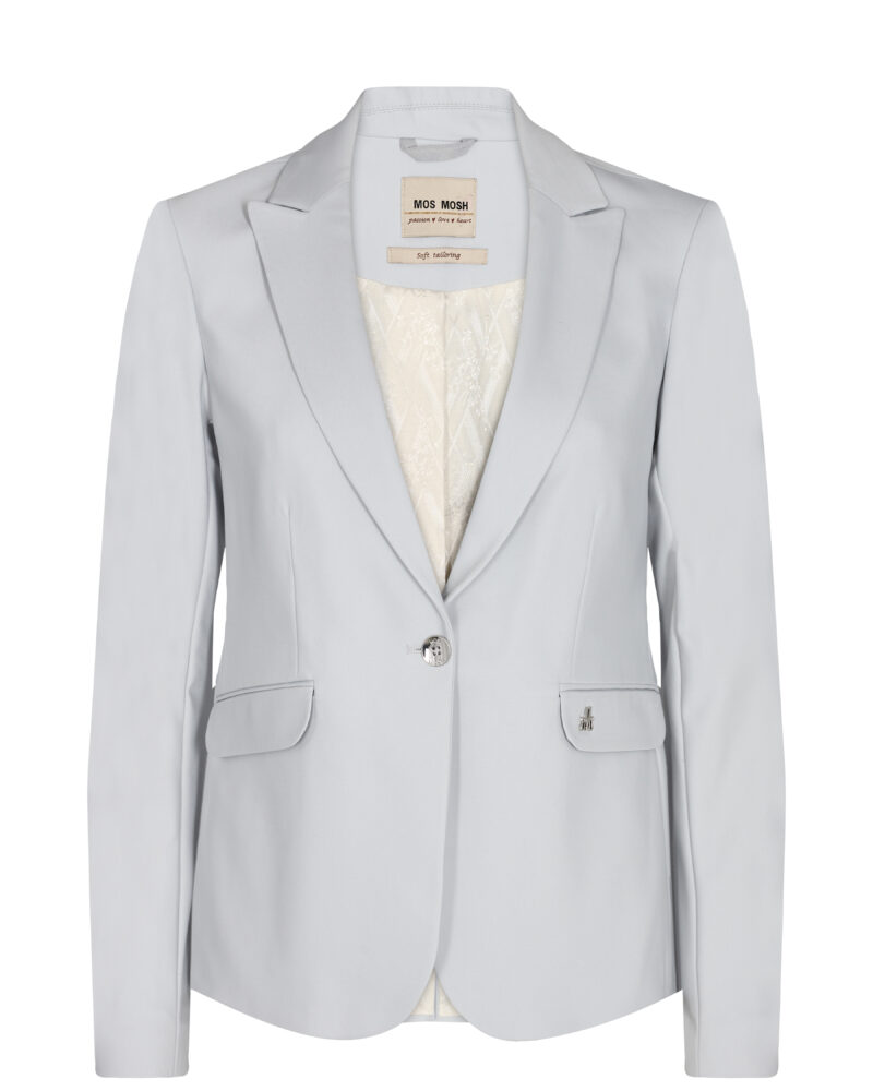 Mos Mosh Blake Night Blazer Quiet Grey