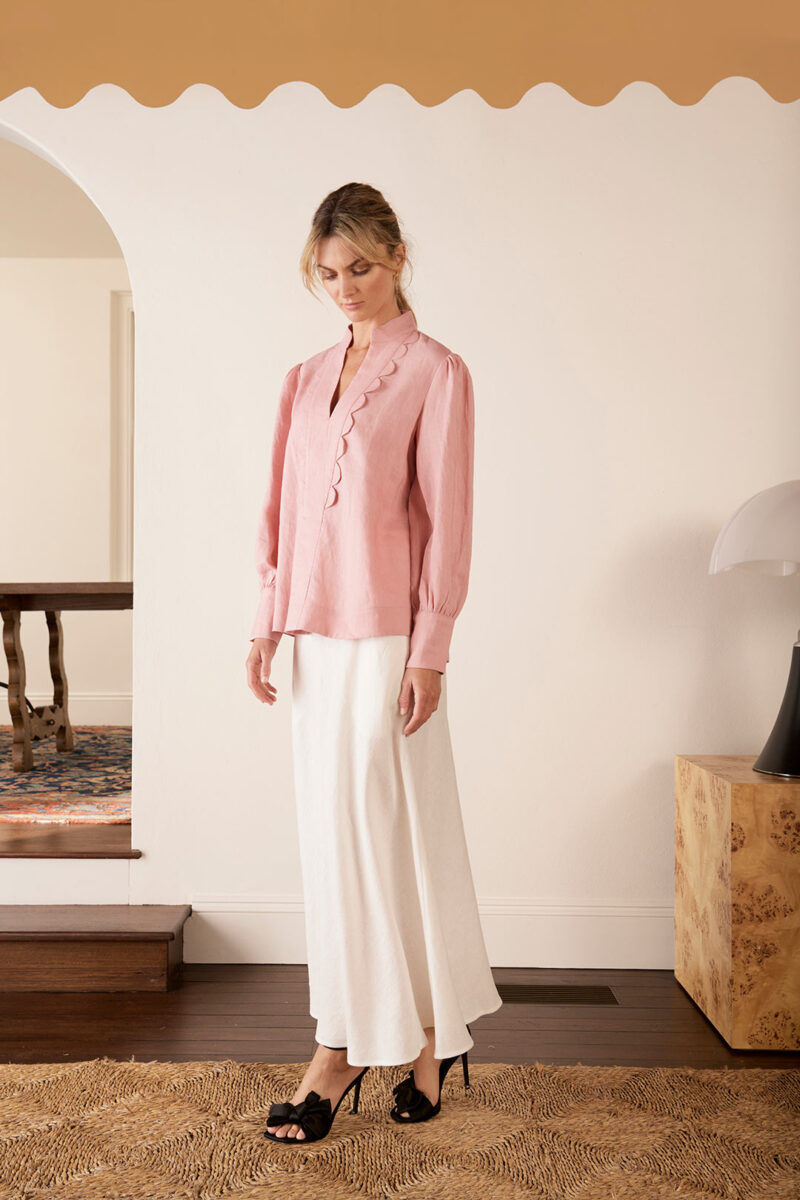 The Dreamer Label Ruby Blouse Blush - Image 4