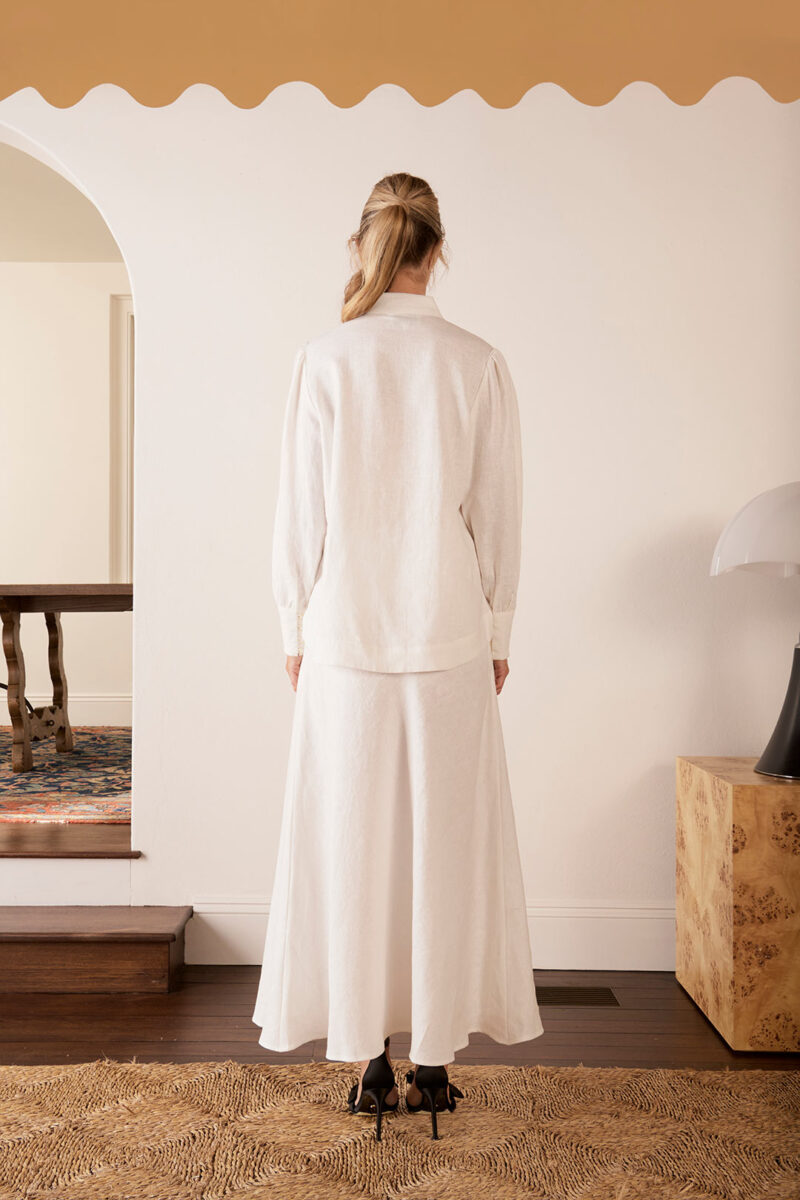 The Dreamer Label Ruby Blouse Snow - Image 3