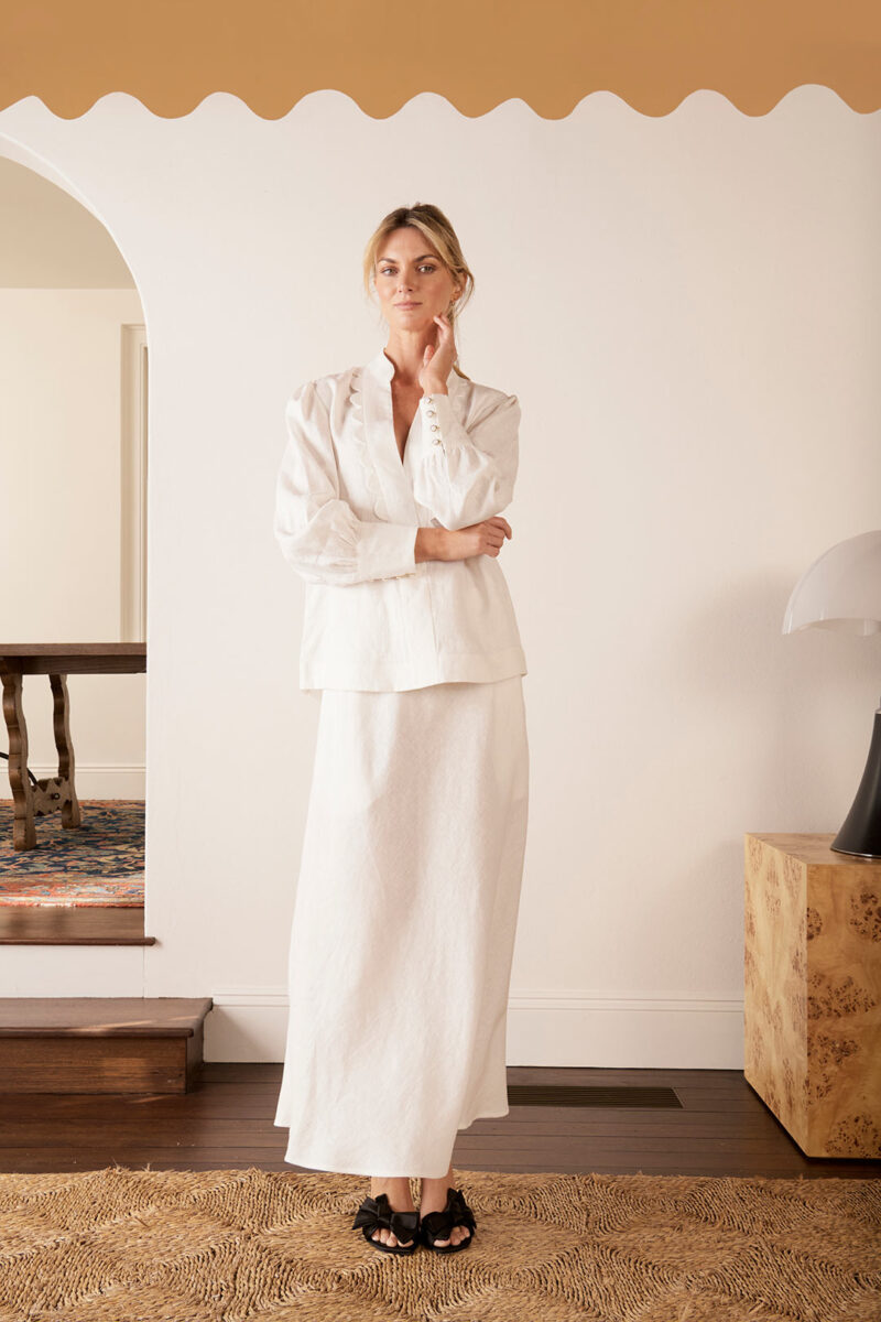 The Dreamer Label Ruby Blouse Snow - Image 4