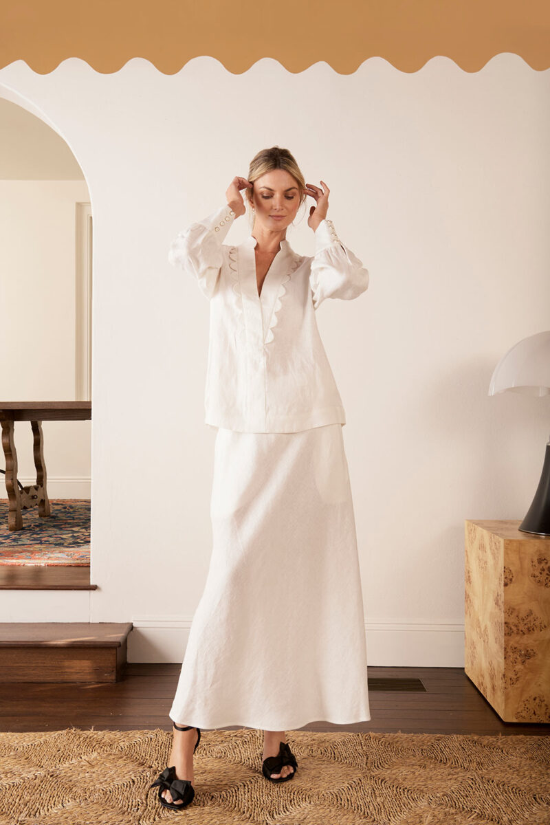 The Dreamer Label Ruby Blouse Snow - Image 5