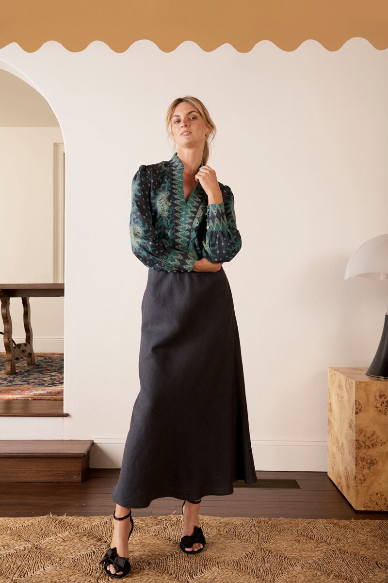 The Dreamer Label Ruby Wilson Blouse Green - Image 4