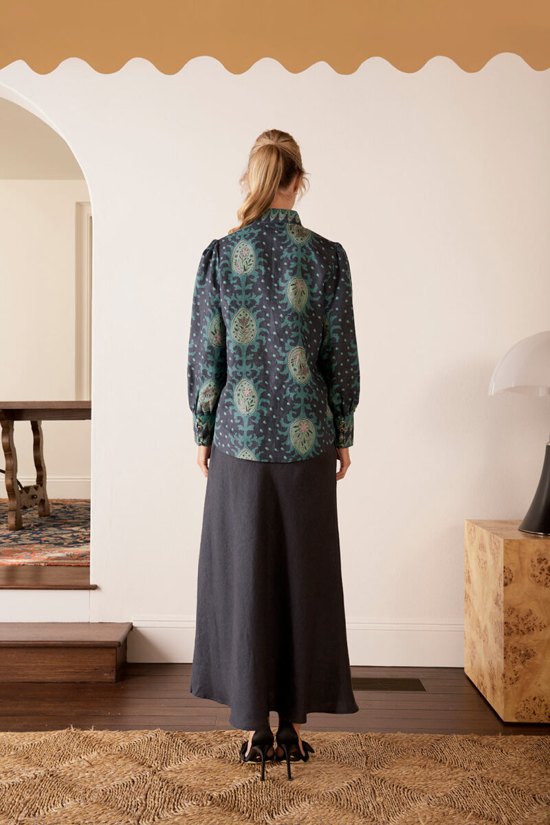 The Dreamer Label Ruby Wilson Blouse Green - Image 5
