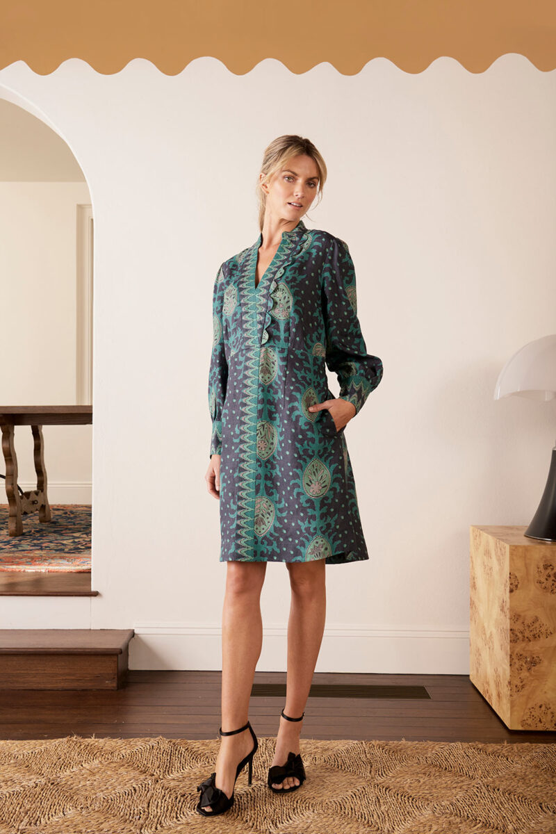 The Dreamer Label Ruby Wilson Dress Green - Image 2