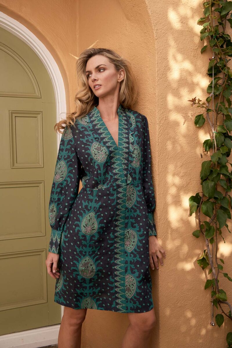 The Dreamer Label Ruby Wilson Dress Green - Image 7