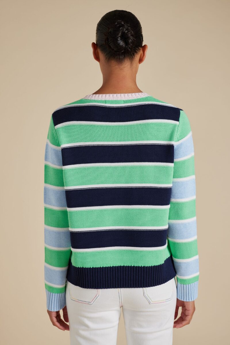 Alessandra Ivy Sweater in Navy - Image 6