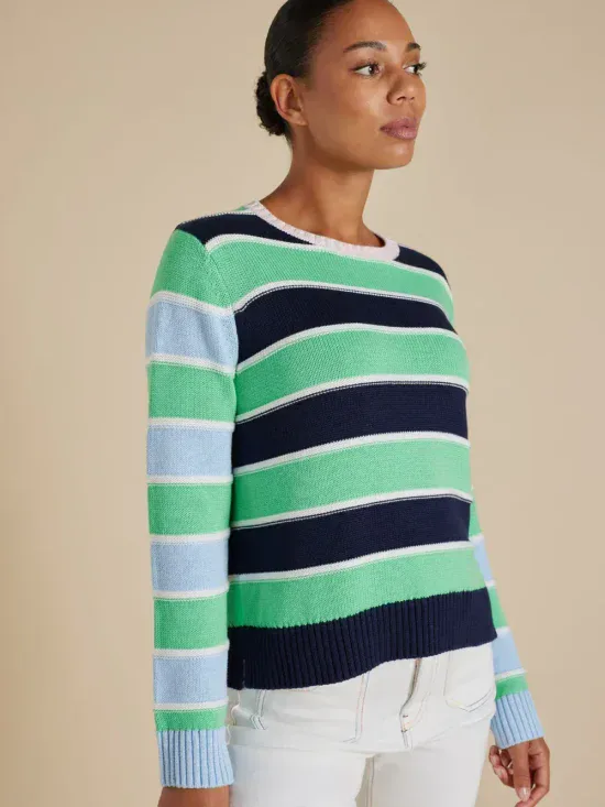 Alessandra Ivy Sweater in Navy