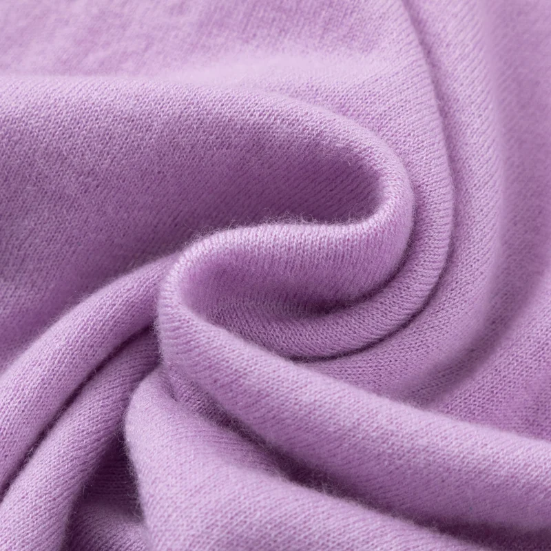 N.33 ALEGER CASHMERE BLEND BELL SLEEVE ORCHID 5 e1713417271730