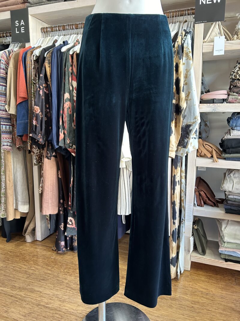 Kamare Surrey Velvet Pants Teal - Image 2