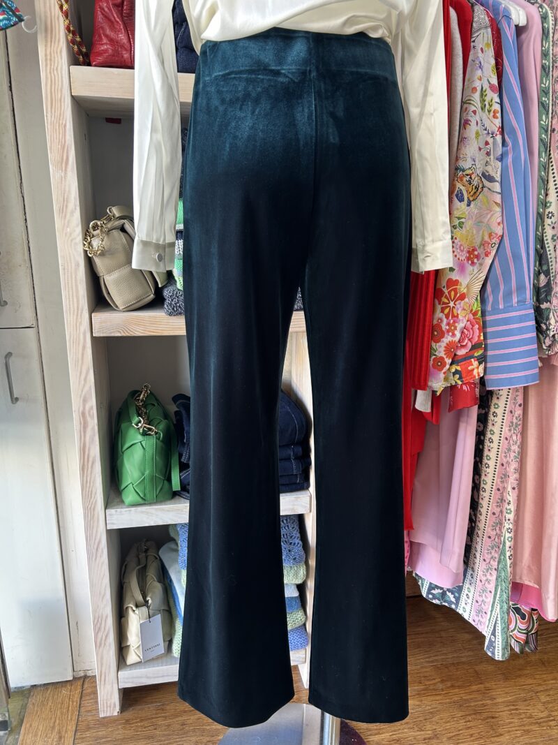 Kamare Surrey Velvet Pants Teal - Image 4