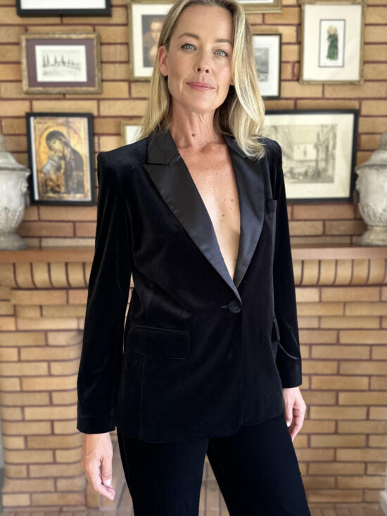 Kamare Skyler Tuxedo Jacket Black