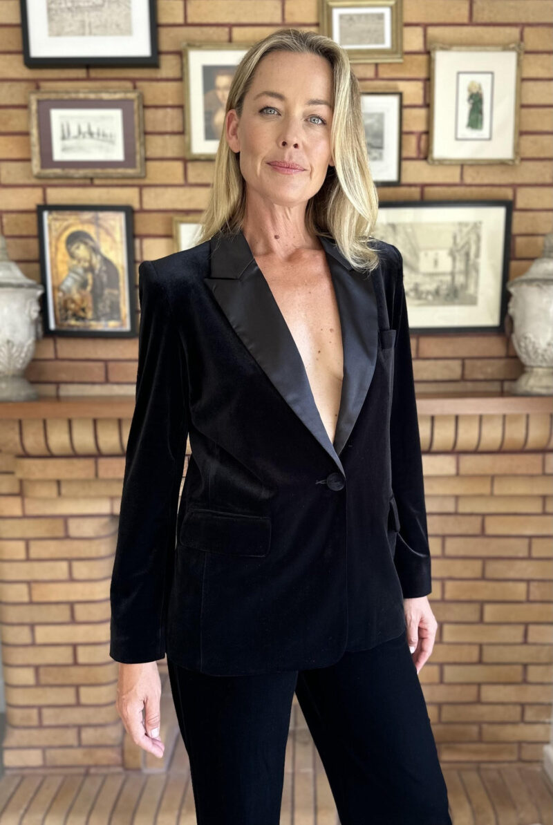 Kamare Skyler Tuxedo Jacket Black