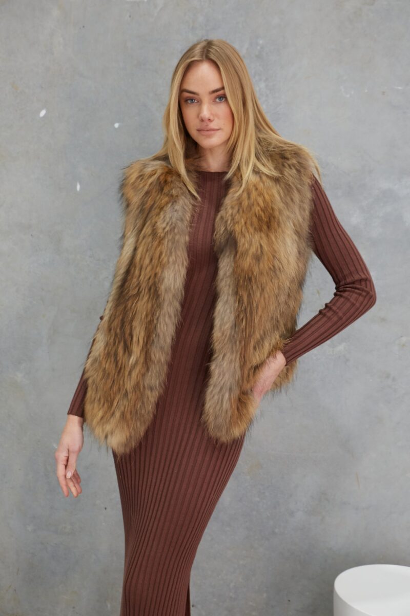 Birds Of A Feather Co Neesa Racoon Vest