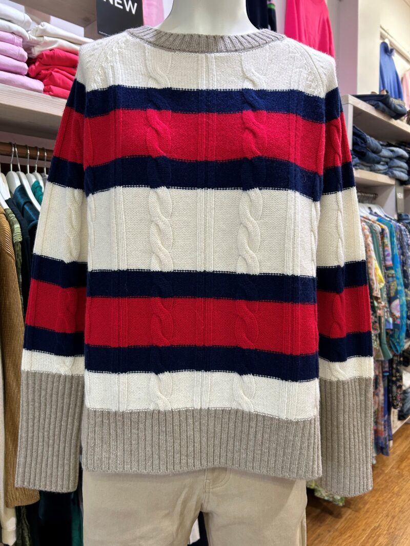 Alessandra Leighton Sweater in Cream