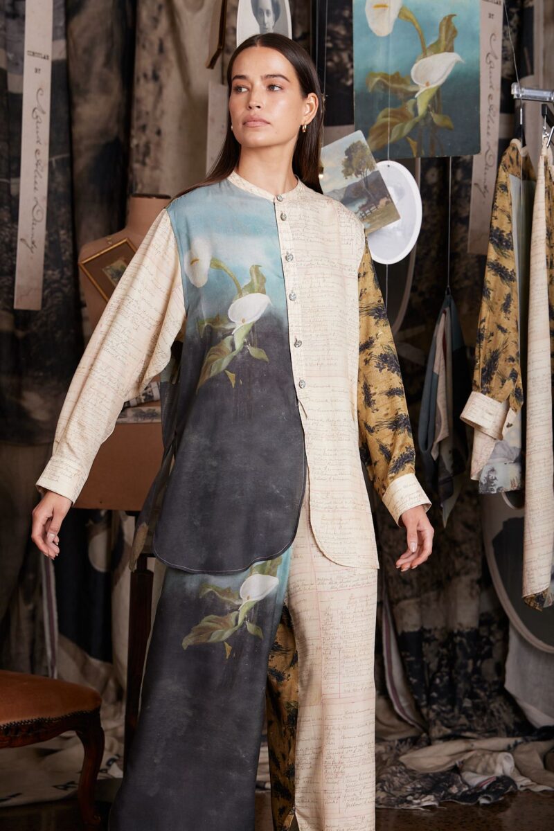 Circular by Maud Alice Dainty Artworks Silk Shirt