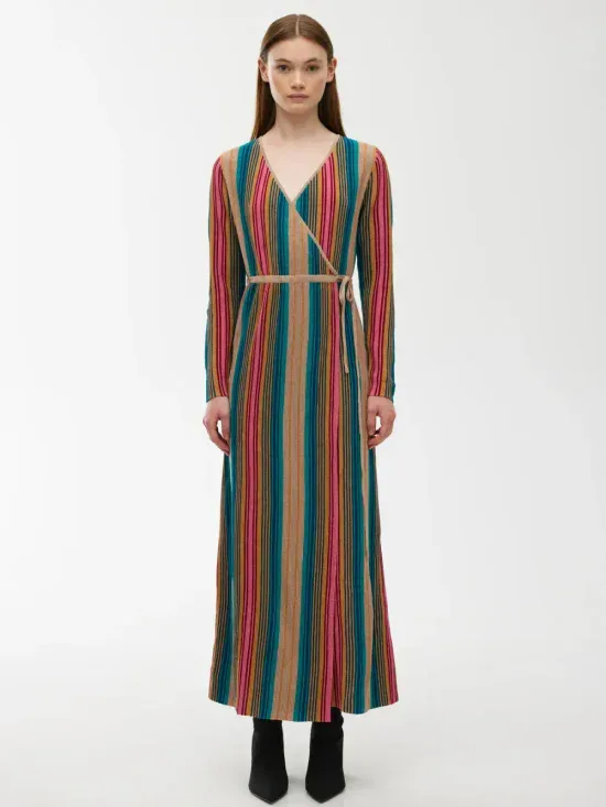 Kinney Cisco Dress Lurex Stripe