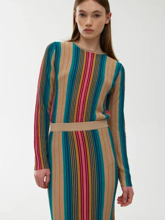 Kinney Cisco Top Lurex Stripe