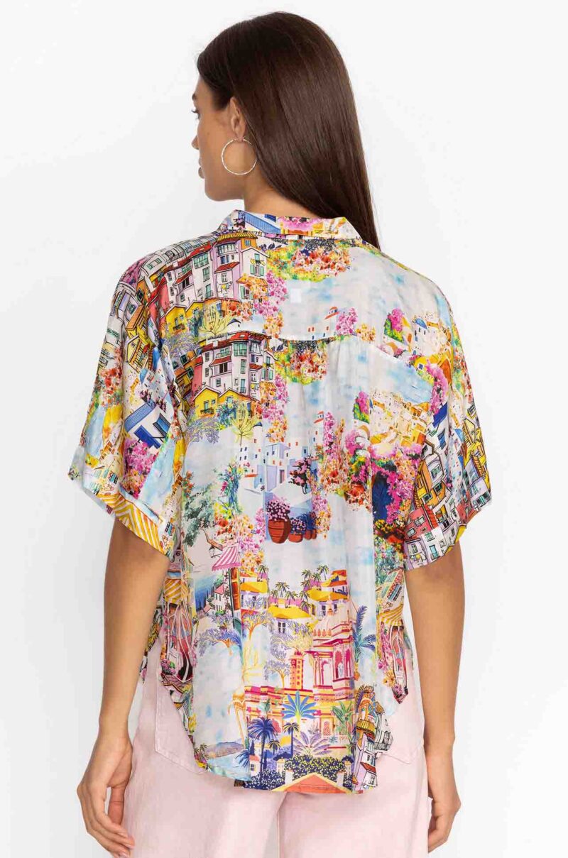 Johnny Was Lynn Button Up Cannes Print - Image 2
