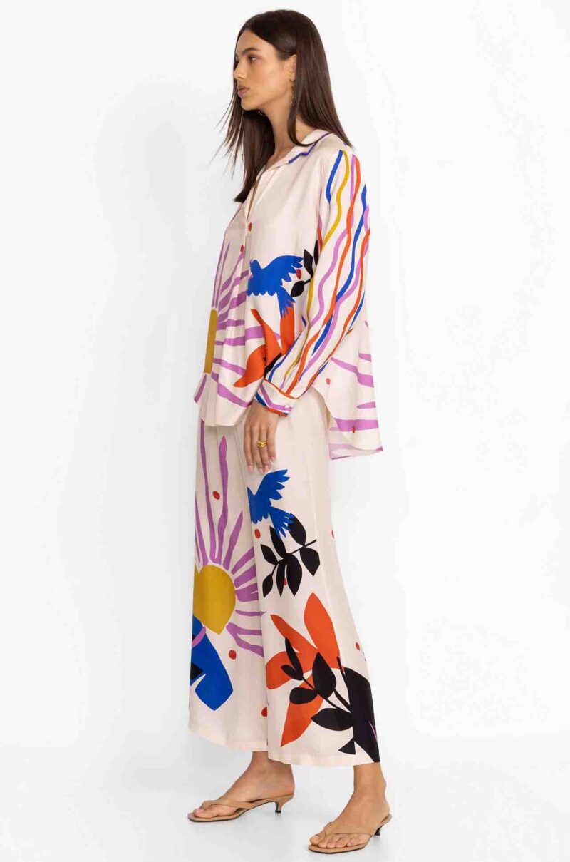 Johnny Was Yasmin Cropped Easy Pant Endless Sunshine - Image 5