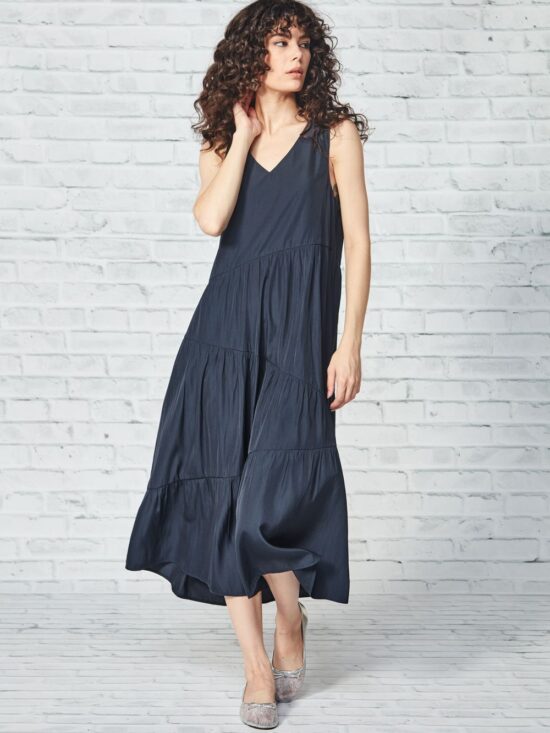 Glide by Verge Mackenzie Dress Midnight