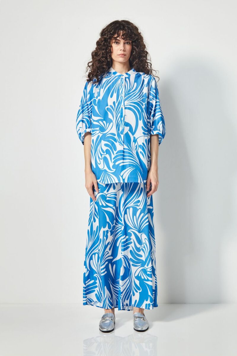 Glide by Verge Rotate Shirt Blue Print - Image 2