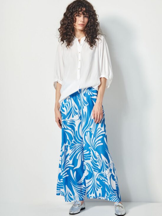 Glide by Verge Baker Pant Blue Print