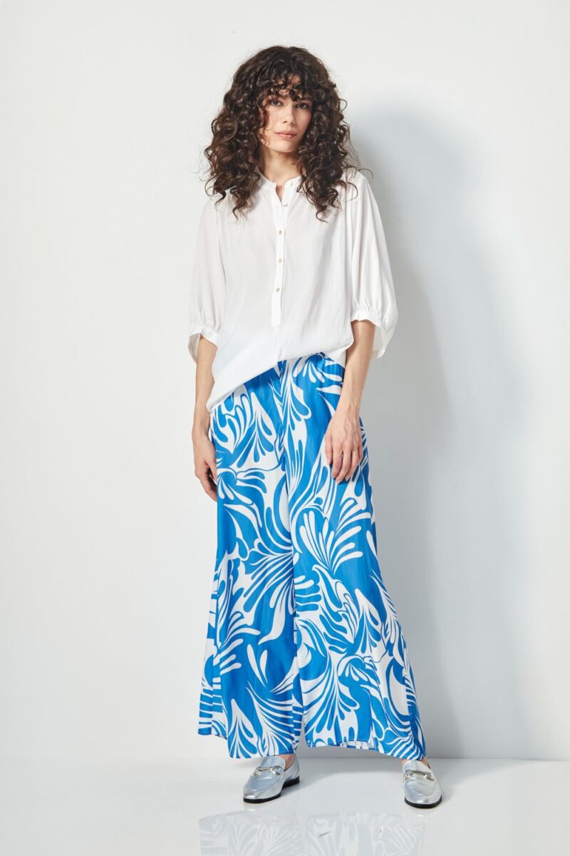 Glide by Verge Baker Pant Blue Print