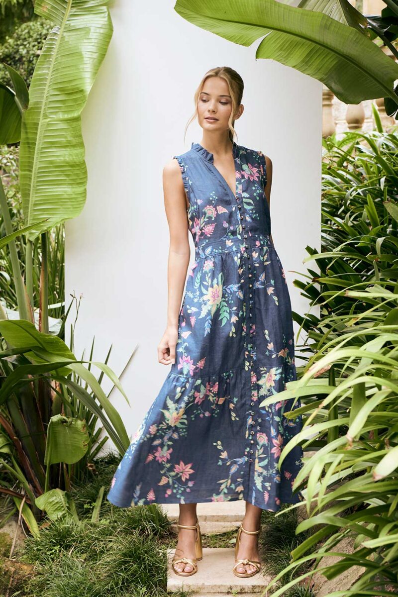 The Dreamer Label Ayla Flora Dress - Image 2
