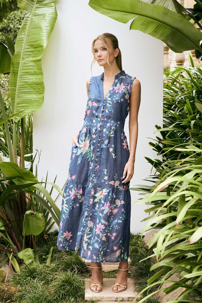 The Dreamer Label Ayla Flora Dress - Image 3