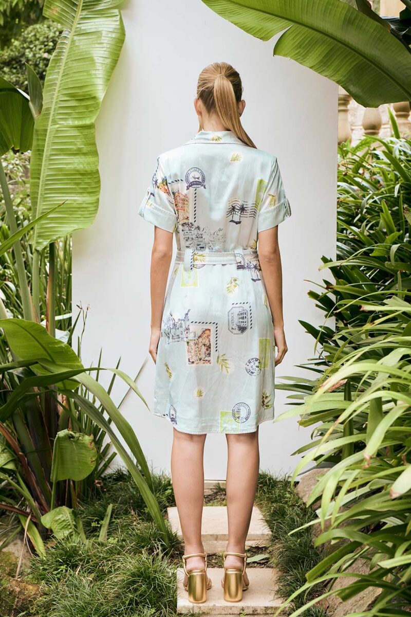 The Dreamer Label Clay Olive Dress - Image 4