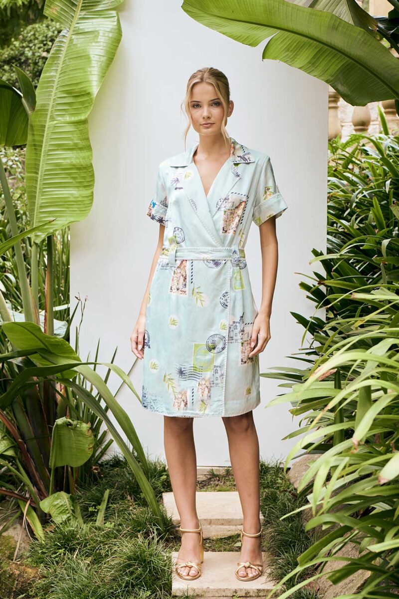 The Dreamer Label Clay Olive Dress