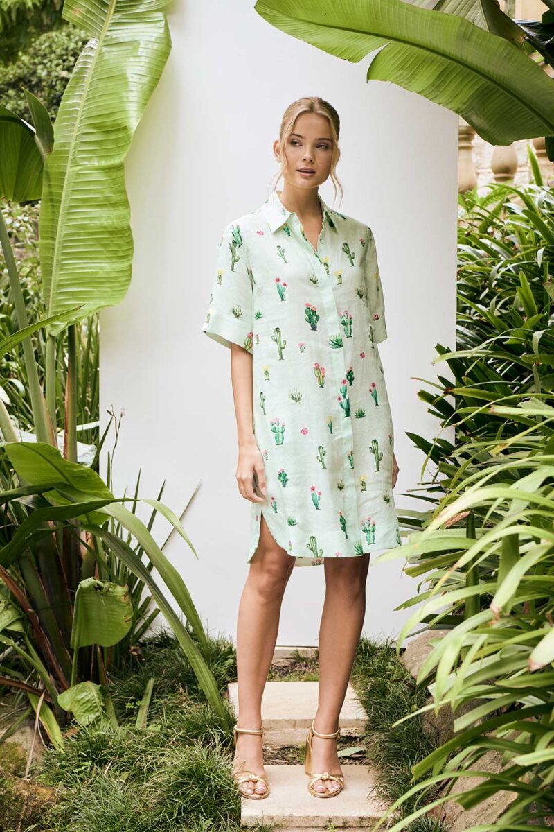 The Dreamer Label Kiara Cactus Dress - Image 4