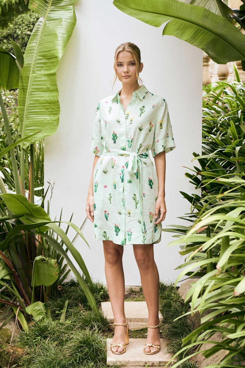 The Dreamer Label Kiara Cactus Dress - Image 5
