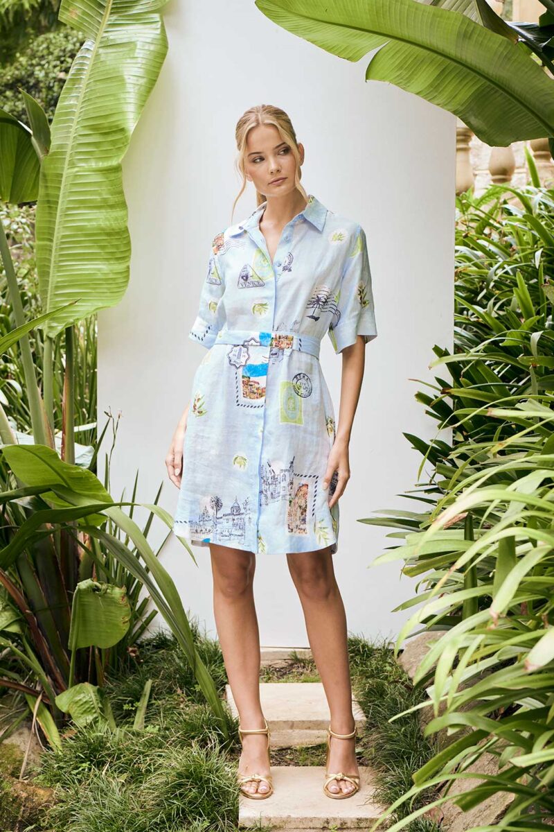 The Dreamer Label Kiara Olive Dress - Image 5