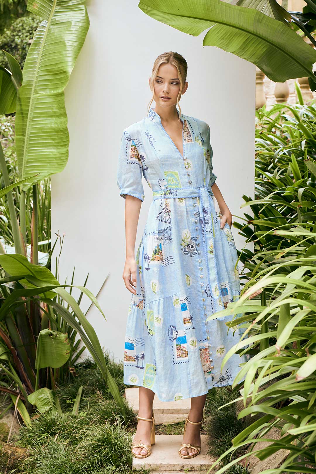 Tilda Olive Ankle Dress Tilda Olive Ankle Dress