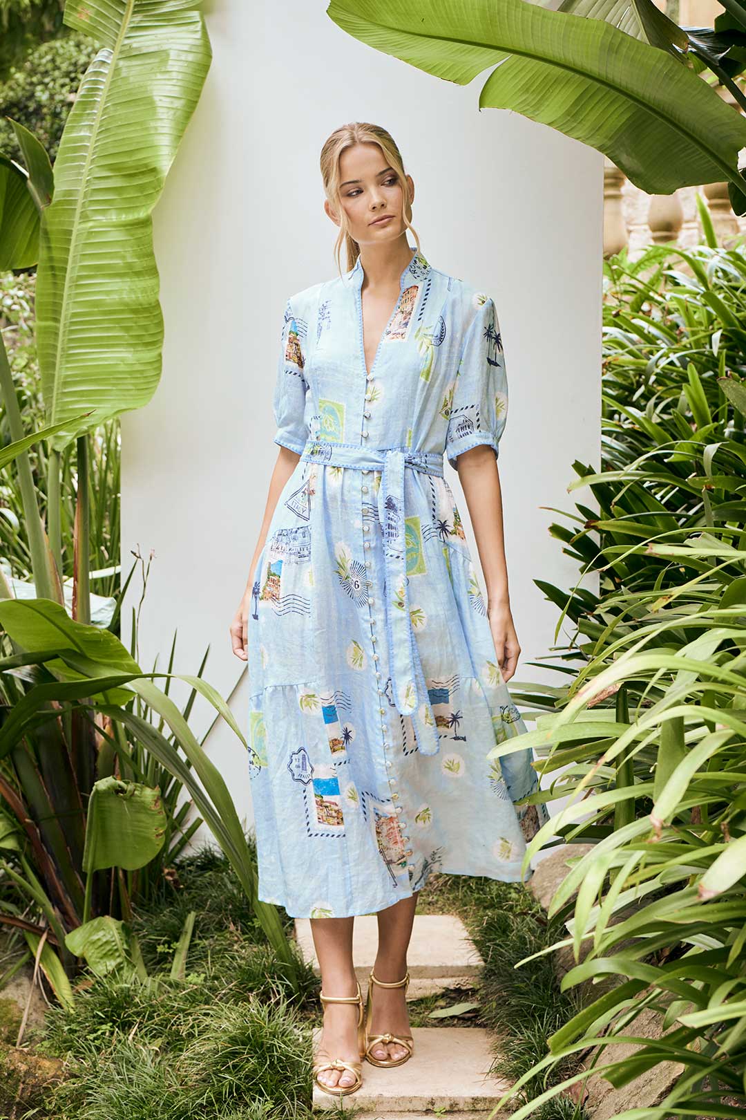 Tilda Olive Ankle Dress Tilda Olive Ankle Dress
