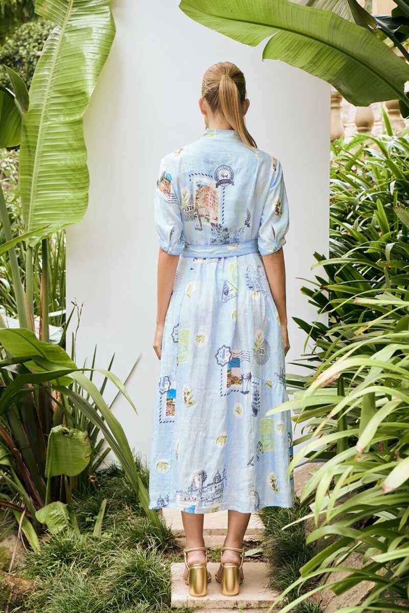 The Dreamer Label Tilda Olive Ankle Dress - Image 4