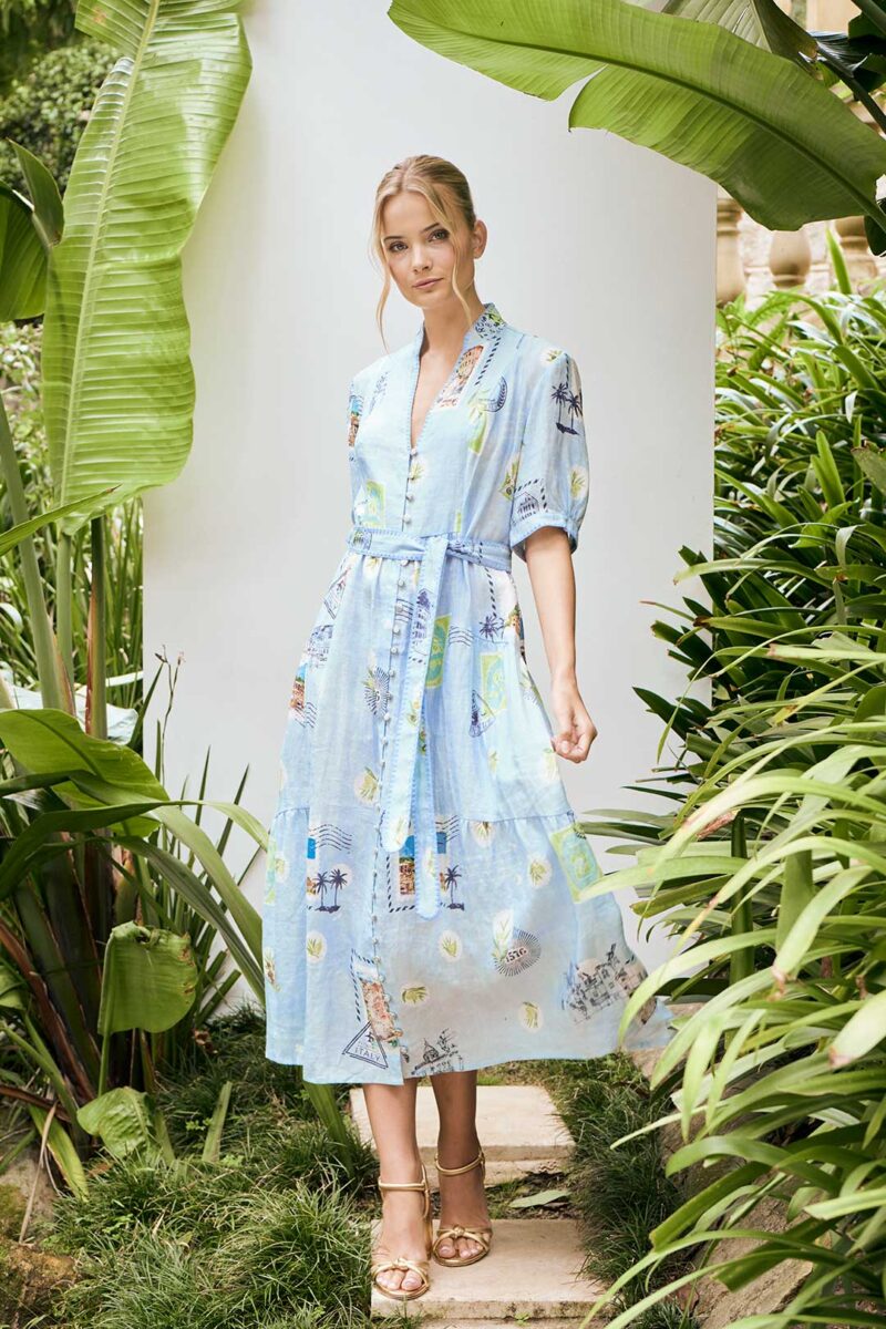 The Dreamer Label Tilda Olive Ankle Dress - Image 5