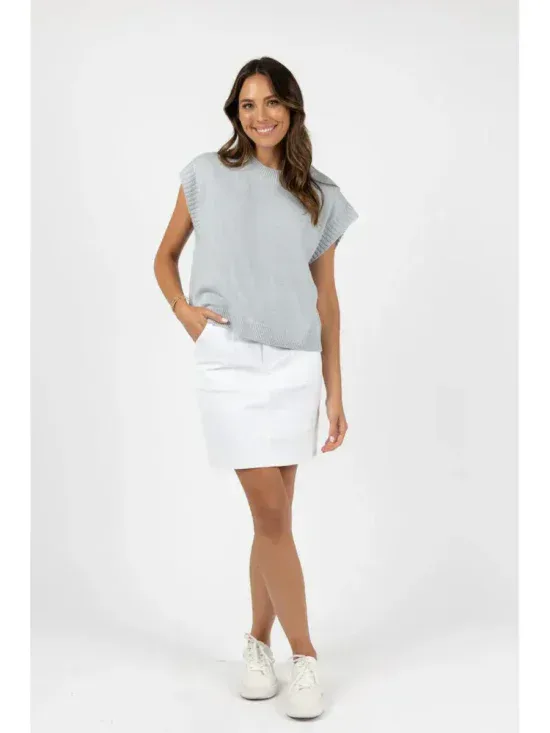 Humidity Gigi Skirt White