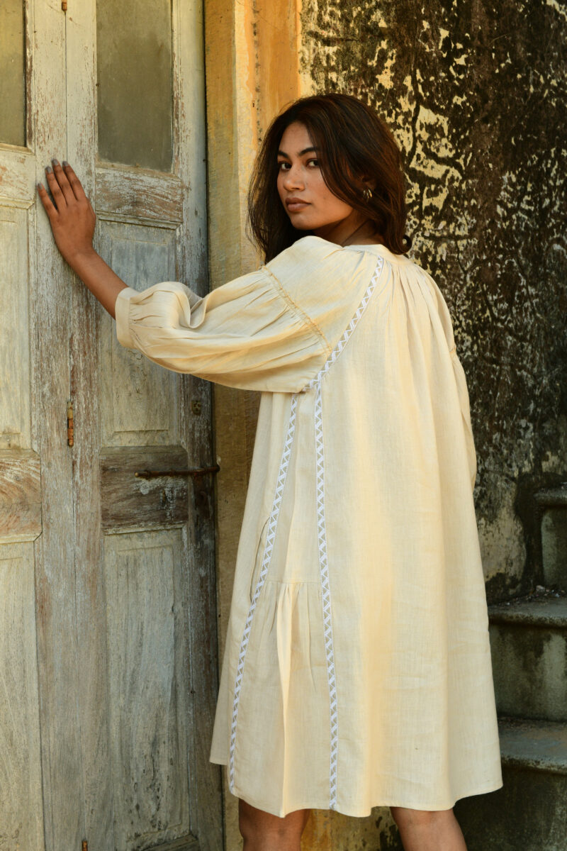 Azure and Indigo Maya Shift Dress - Image 4