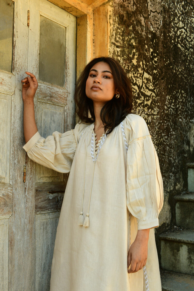Azure and Indigo Maya Shift Dress - Image 3