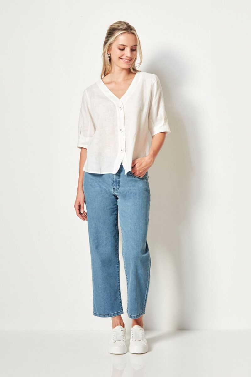 Verge Wander Top White
