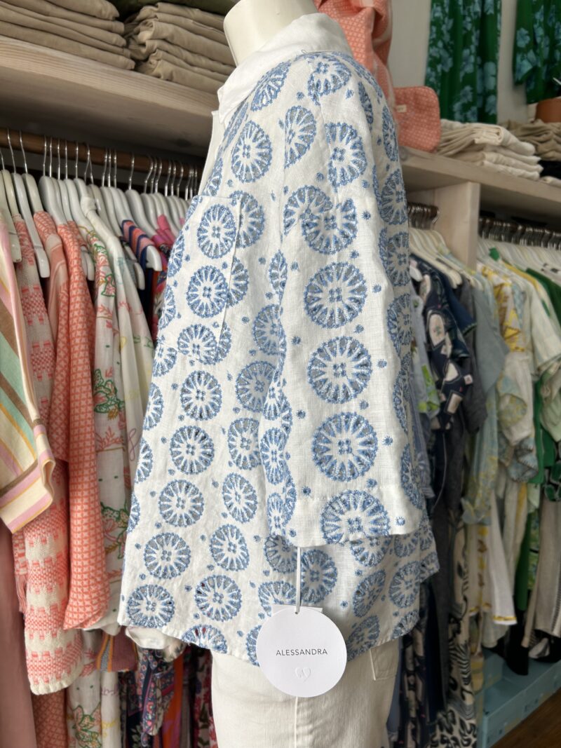 Alessandra Pippa Shirt Posy Bluebell - Image 5