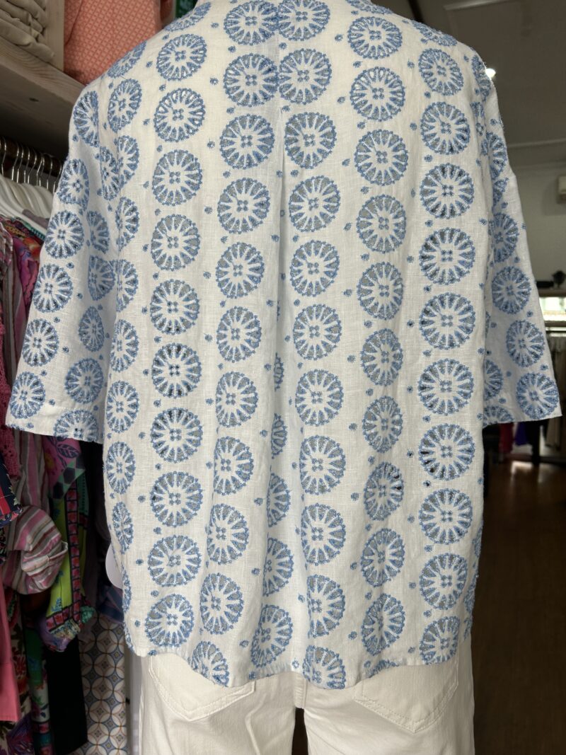 Alessandra Pippa Shirt Posy Bluebell - Image 4