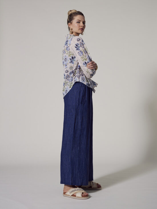 Loobie's Story Lucca Blouse Bone Multi