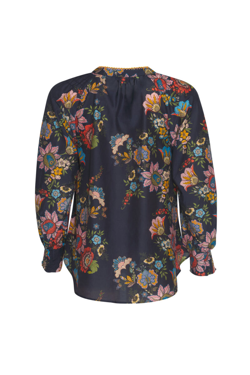 Loobie's Story Gala Shirt Indigo Multi - Image 3