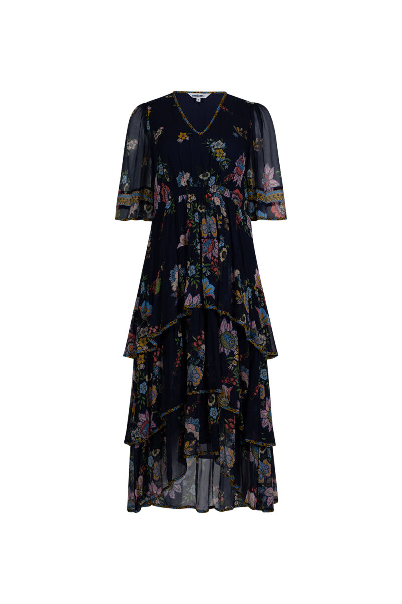 Loobie's Story Gala Layered Dress Indigo Multi - Image 2
