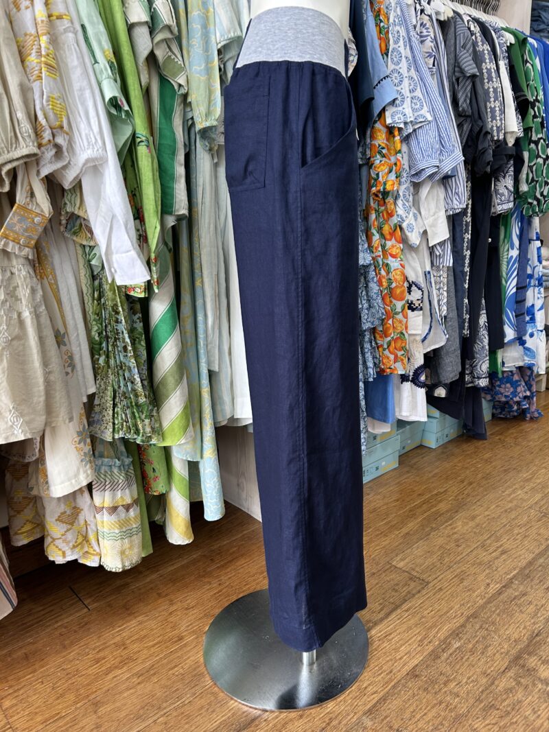Alessandra Mason Pant Navy - Image 3