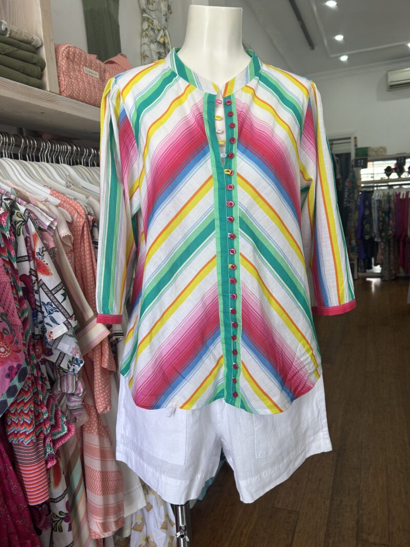 Lola Australia Scarlett Cotton Shirt Mexicola - Image 2